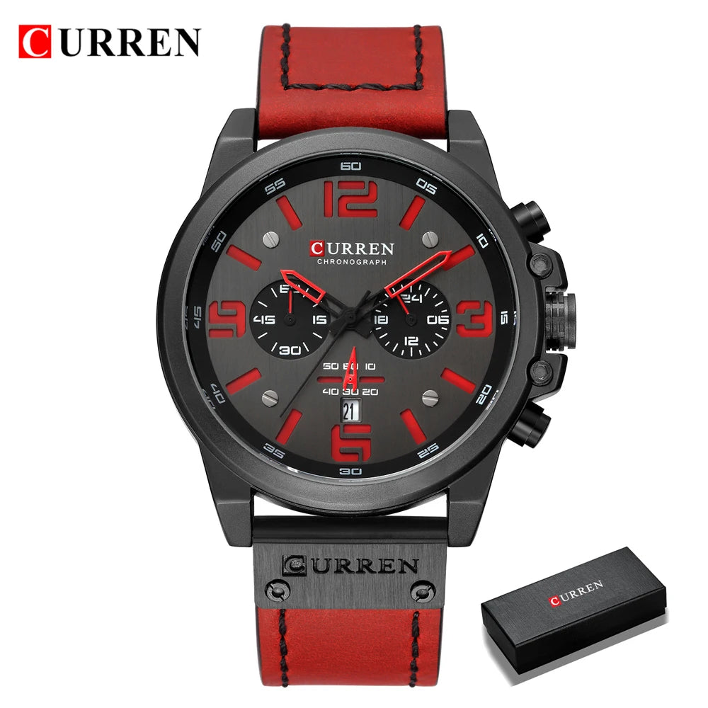 Diaroh CURREN  Men’s Chronograph Watch –  Sport Design