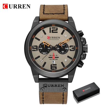 Diaroh CURREN  Men’s Chronograph Watch –  Sport Design