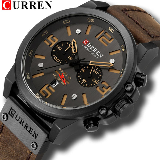 Diaroh CURREN  Men’s Chronograph Watch –  Sport Design