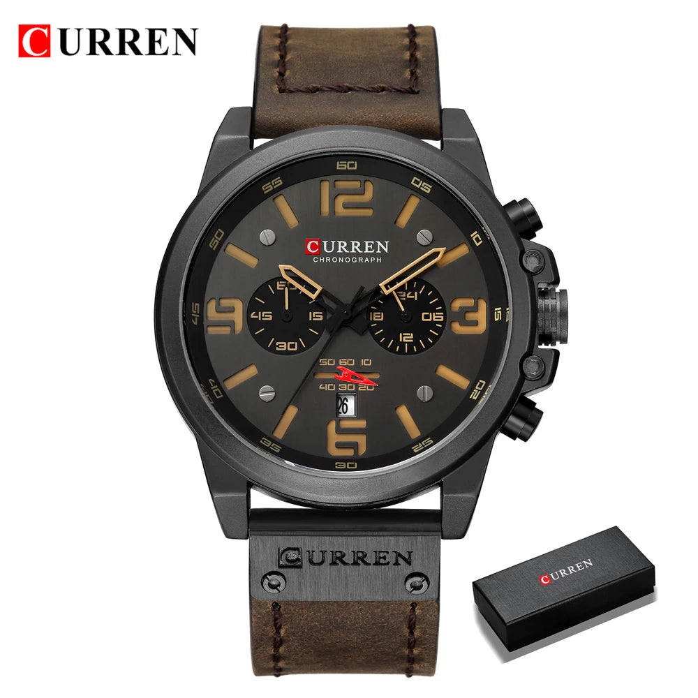 Diaroh CURREN  Men’s Chronograph Watch –  Sport Design