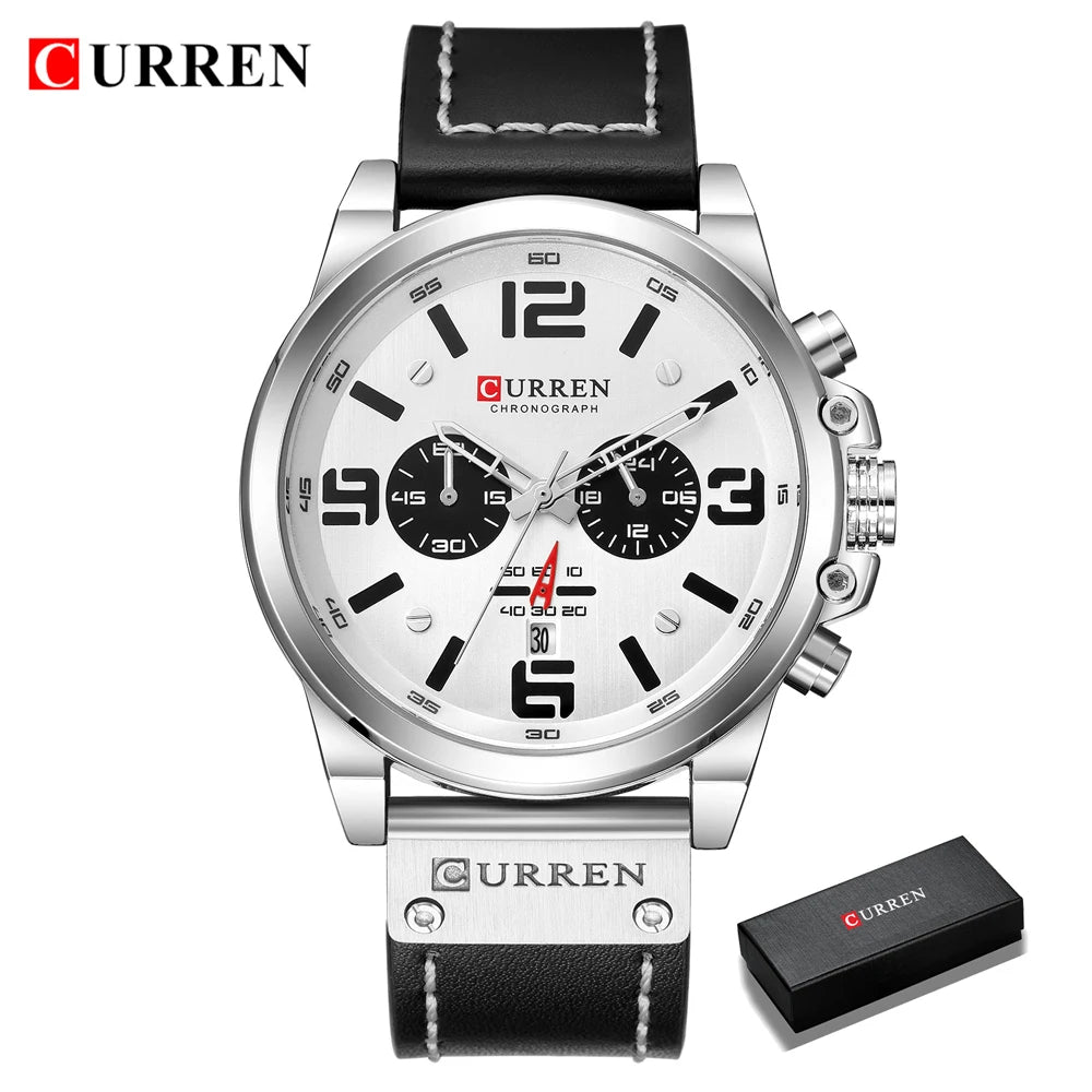 Diaroh CURREN  Men’s Chronograph Watch –  Sport Design