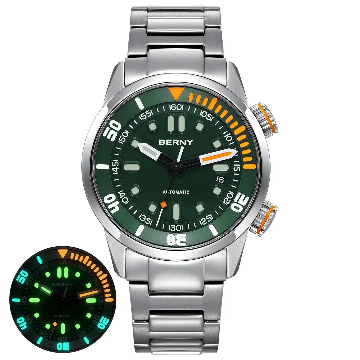 Diaroh BERNY Men’s Super Luminous Sport Watch