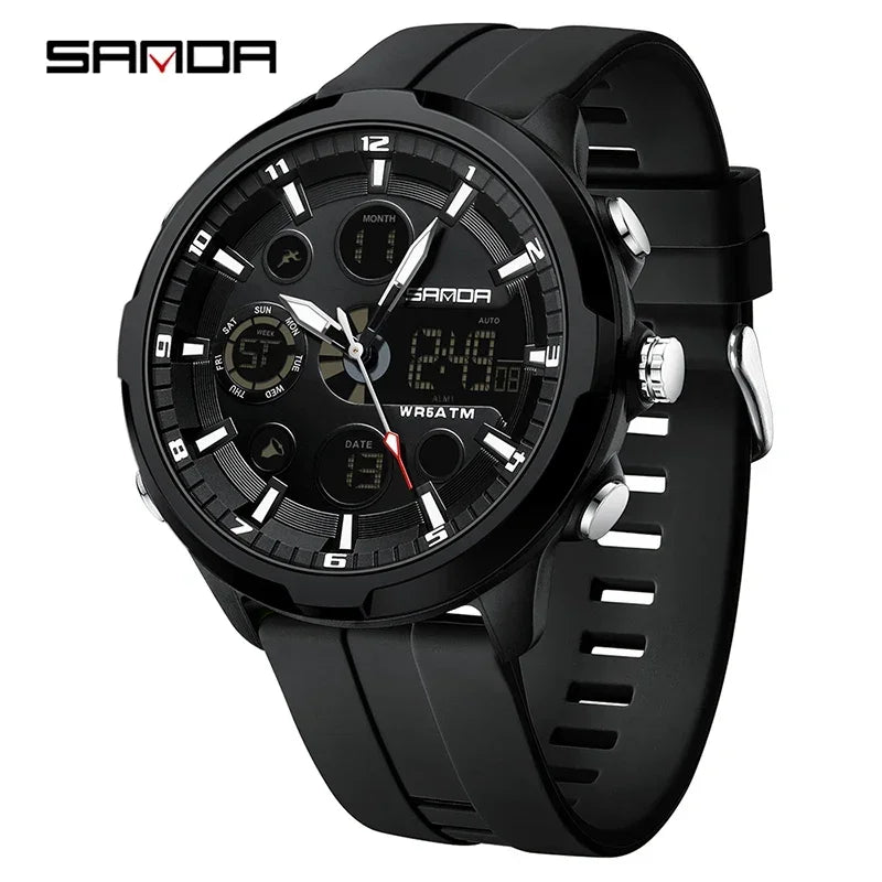 Diaroh SANDA 9053 Men’s Sports Military Watch