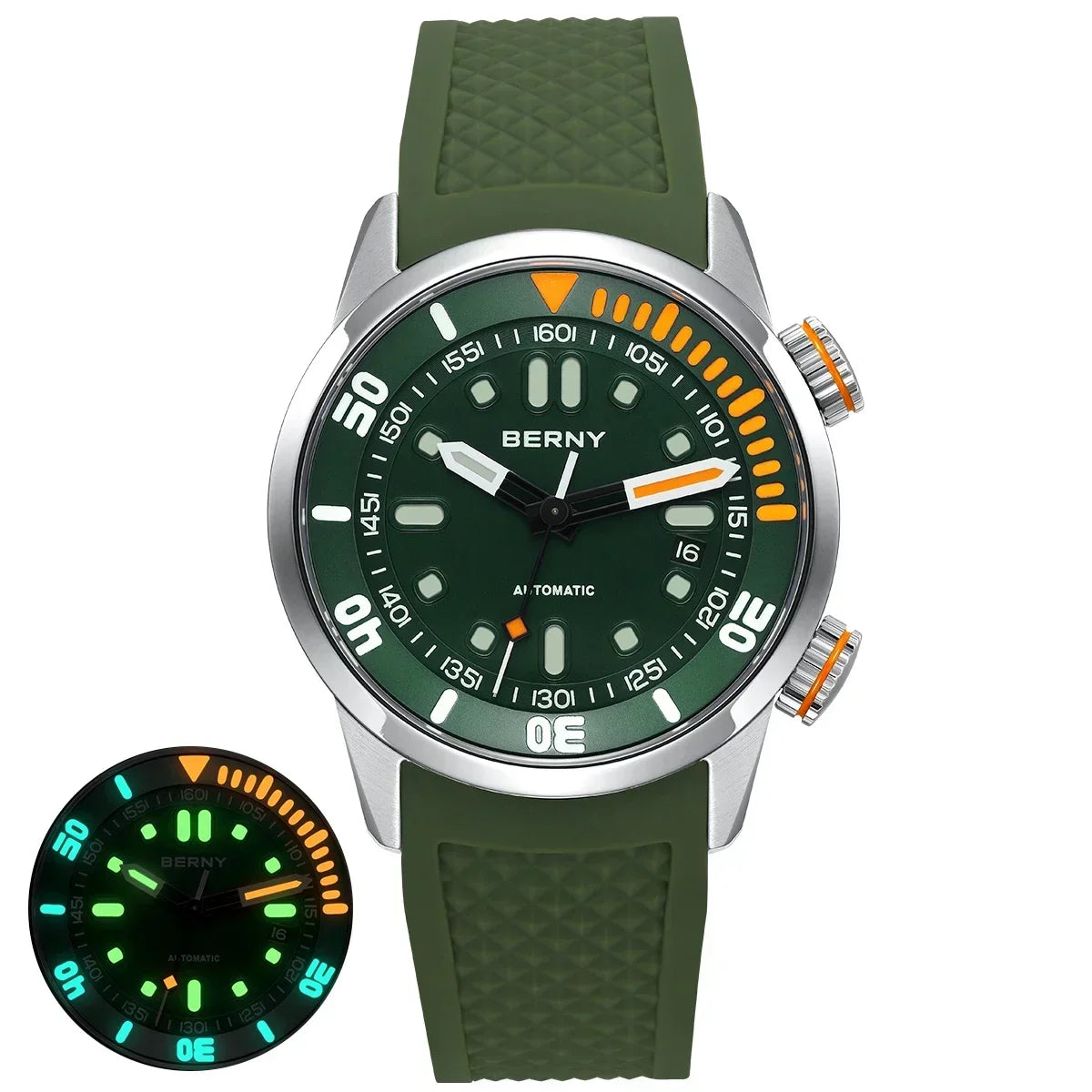 Diaroh BERNY Men’s Super Luminous Sport Watch