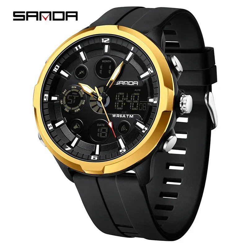 Diaroh SANDA 9053 Men’s Sports Military Watch