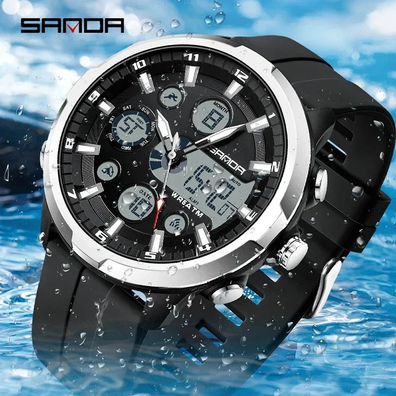 Diaroh SANDA 9053 Men’s Sports Military Watch