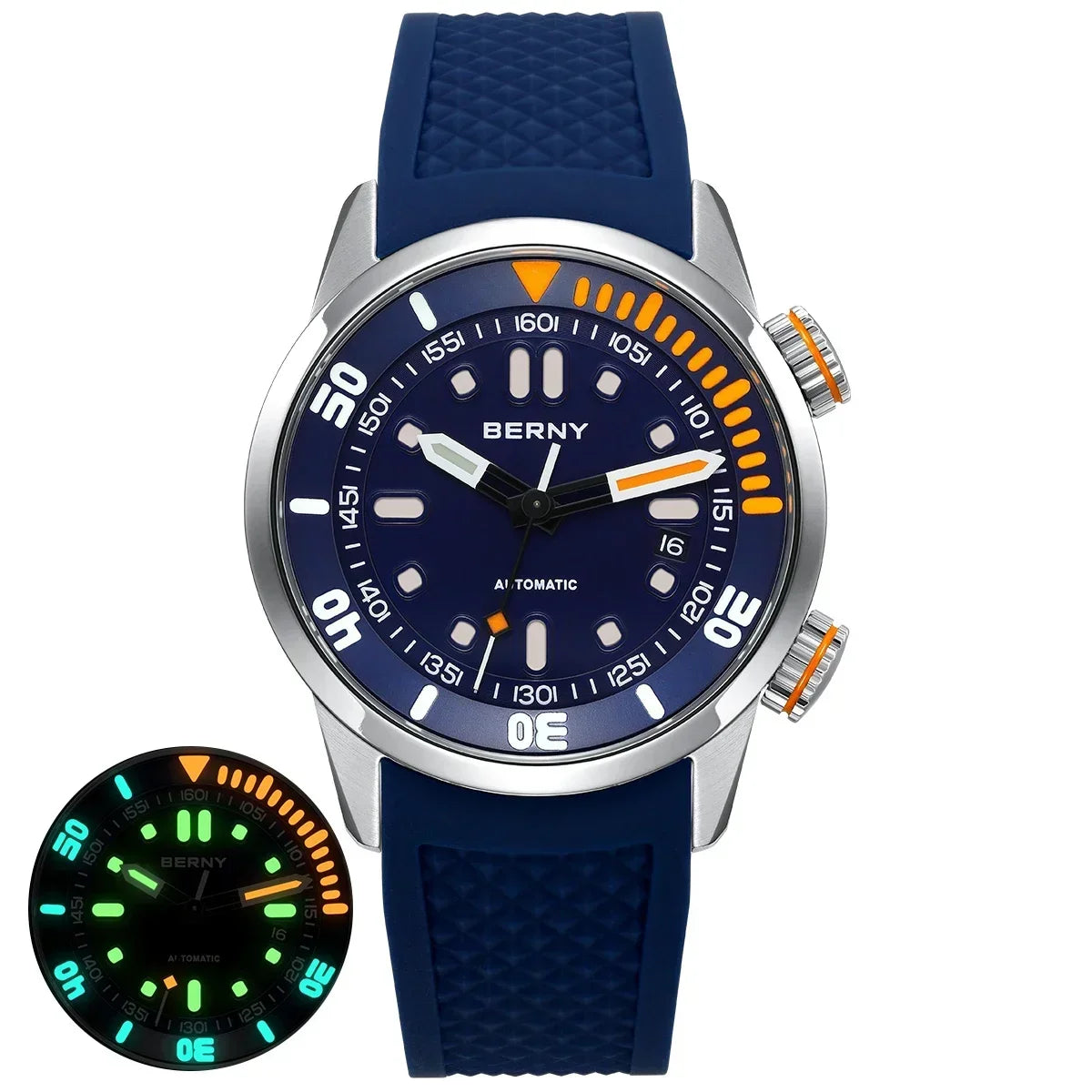 Diaroh BERNY Men’s Super Luminous Sport Watch