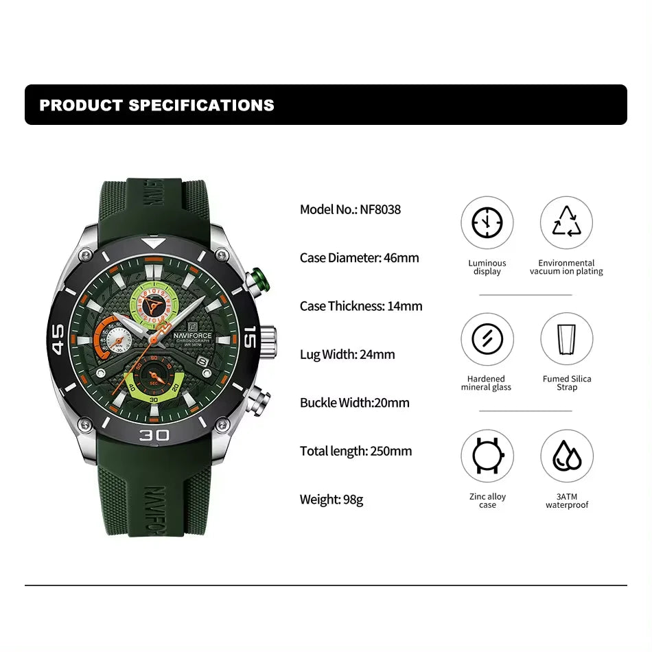 Diaroh NAVIFORCE Zendex