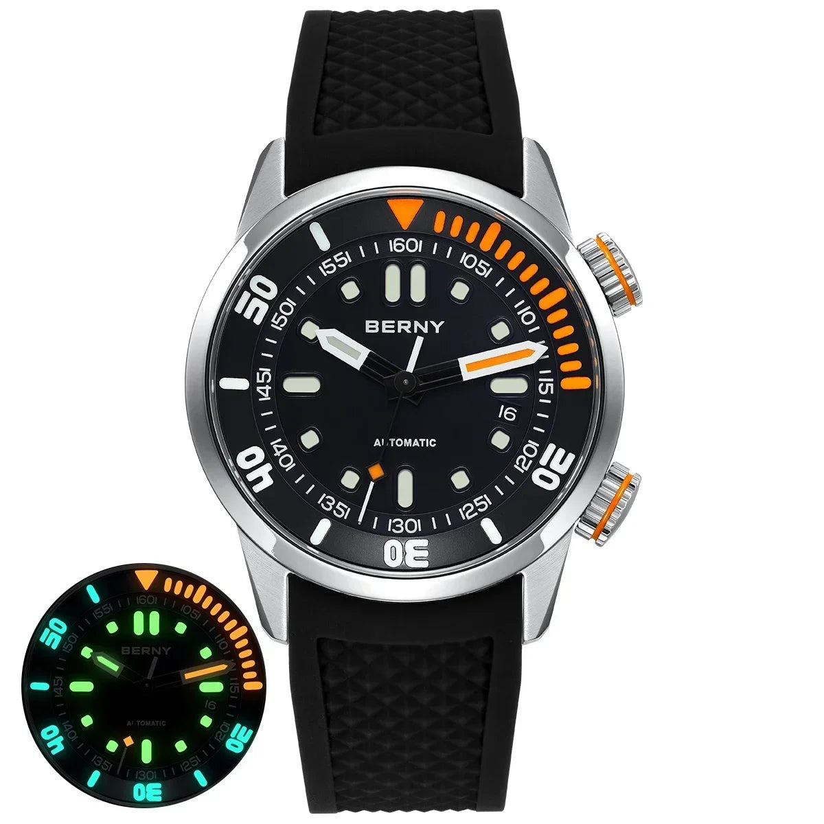 Diaroh BERNY Men’s Super Luminous Sport Watch