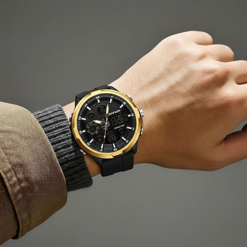 Diaroh SANDA 9053 Men’s Sports Military Watch