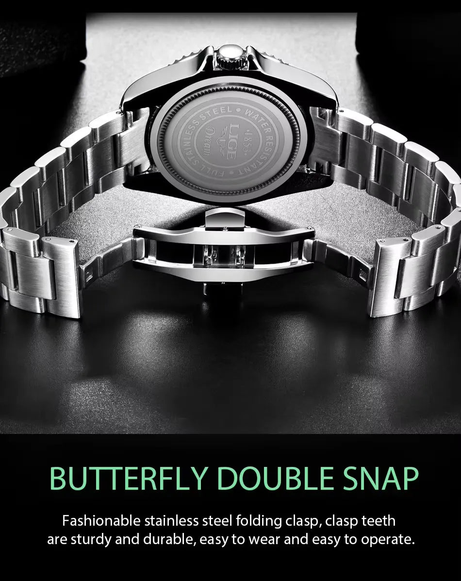 Diaroh LIGE Men’s Quartz Watch Sport