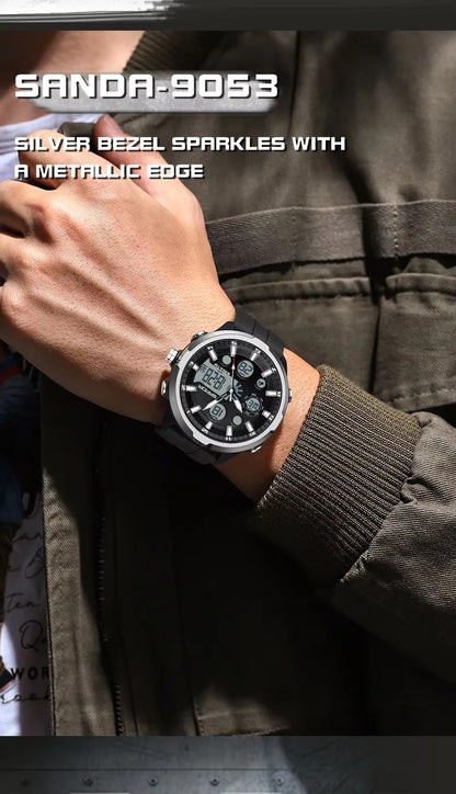 Diaroh SANDA 9053 Men’s Sports Military Watch