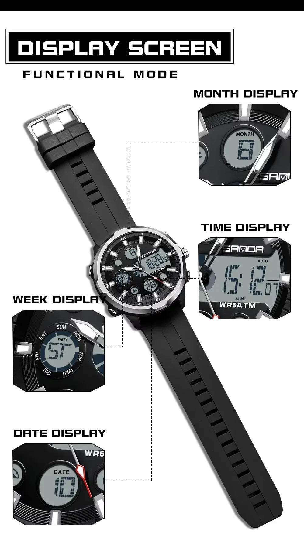 Diaroh SANDA 9053 Military